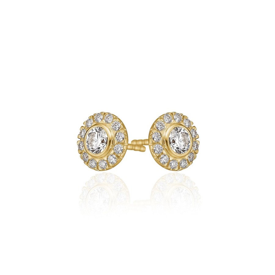 Smykker Dulong Fine Jewelr | Harmony Oreringe · 0,23 Ct.