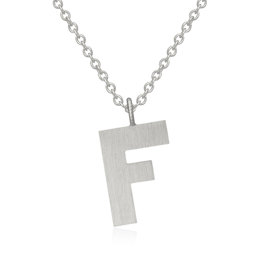 Smykker Dulong Fine Jewelr | Letter F Halskaede