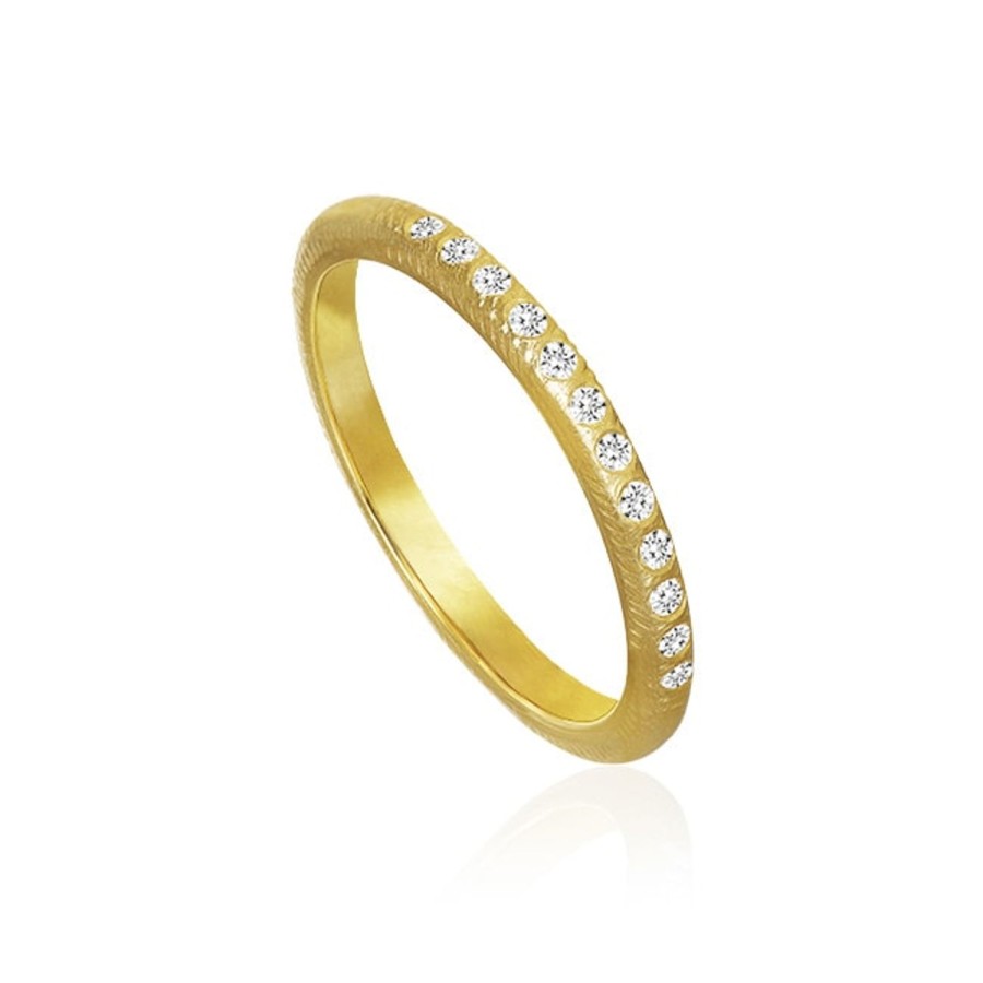 Smykker Dulong Fine Jewelr | Curve Diamond Ring · 2 Mm