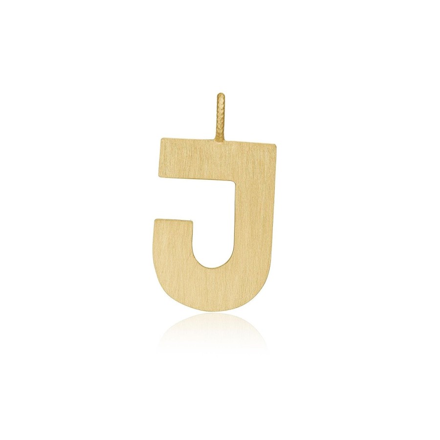 Smykker Dulong Fine Jewelr | Letter J Vedhaeng