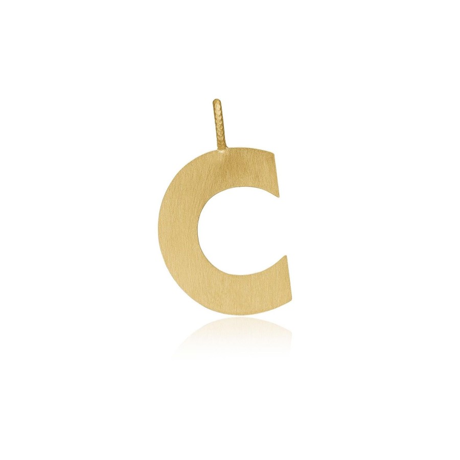 Smykker Dulong Fine Jewelr | Letter C Vedhaeng