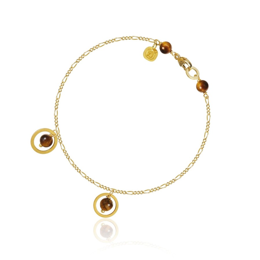 Smykker Dulong Fine Jewelr | Piccolo Tiger'S Eye Armband