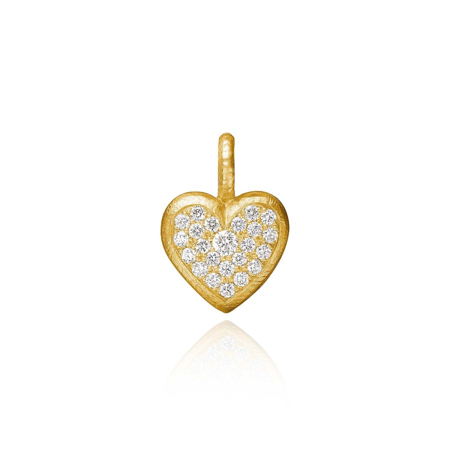 Smykker Dulong Fine Jewelr | Heart Diamond Vedhaeng