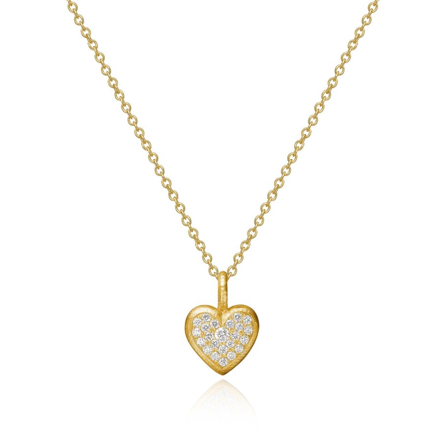 Smykker Dulong Fine Jewelr | Heart Diamond Vedhaeng