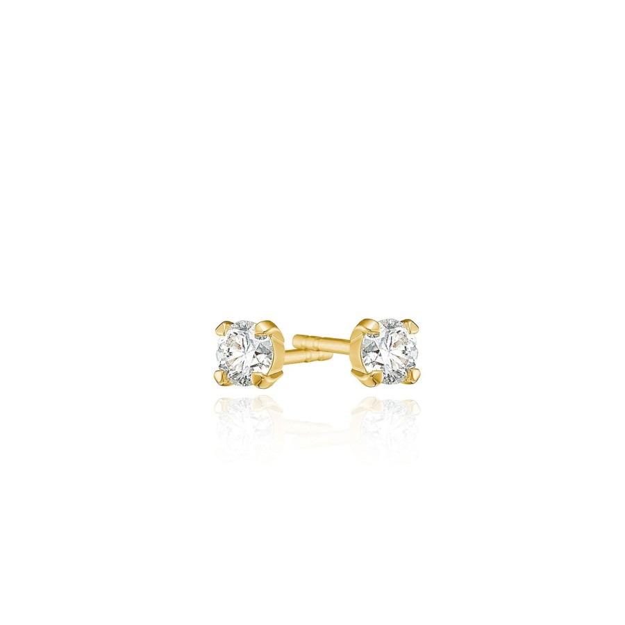 Smykker Dulong Fine Jewelr | Lumina Oreringe · 0,23 Ct.