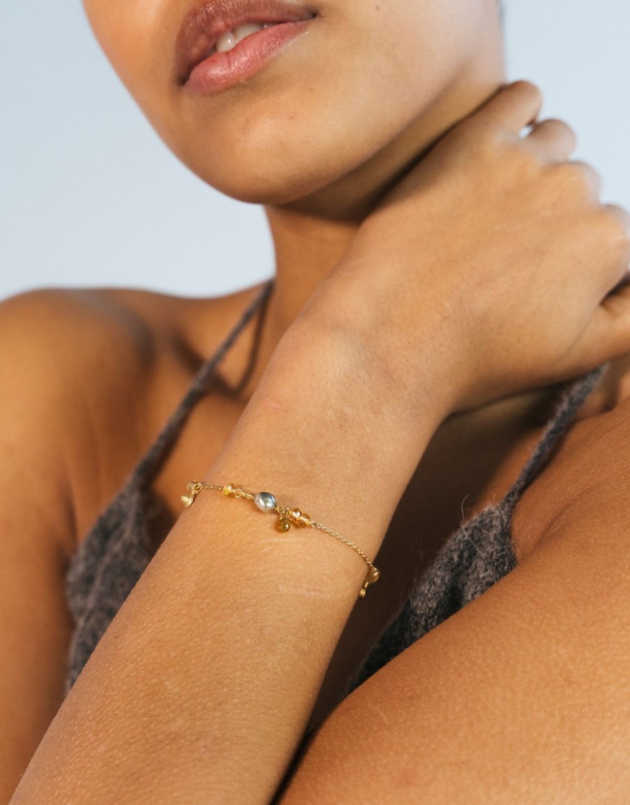 Smykker Dulong Fine Jewelr | Piccolo Golden Desert Armband