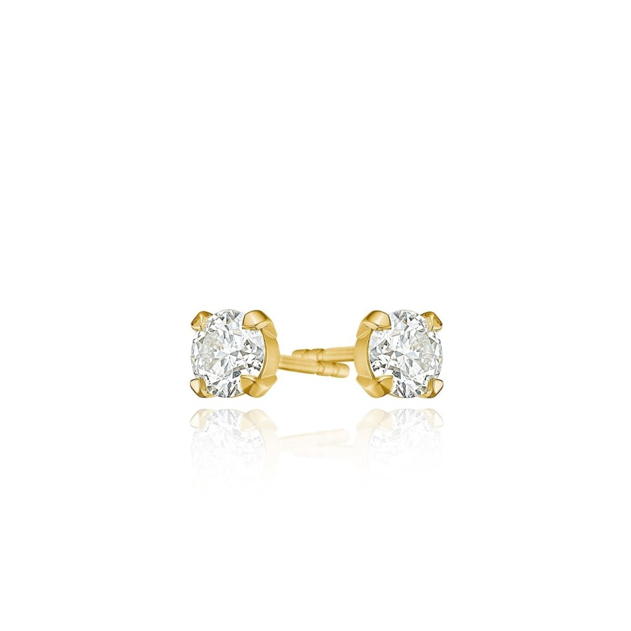 Smykker Dulong Fine Jewelr | Lumina Oreringe · 0,50 Ct.