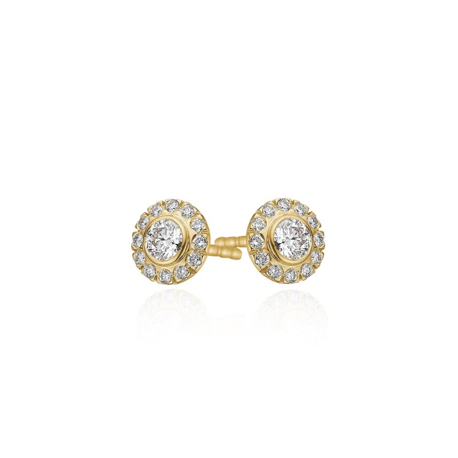 Smykker Dulong Fine Jewelr | Harmony Oreringe · 0,13 Ct.